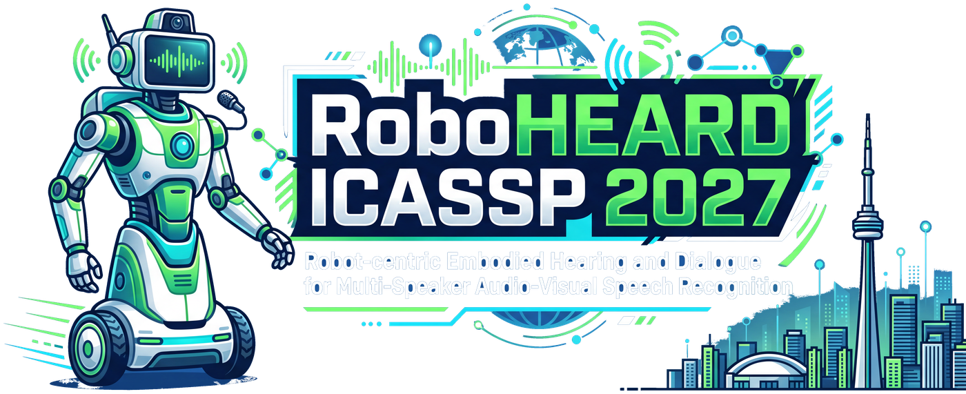 RoboHEARD ICASSP 2027 logo